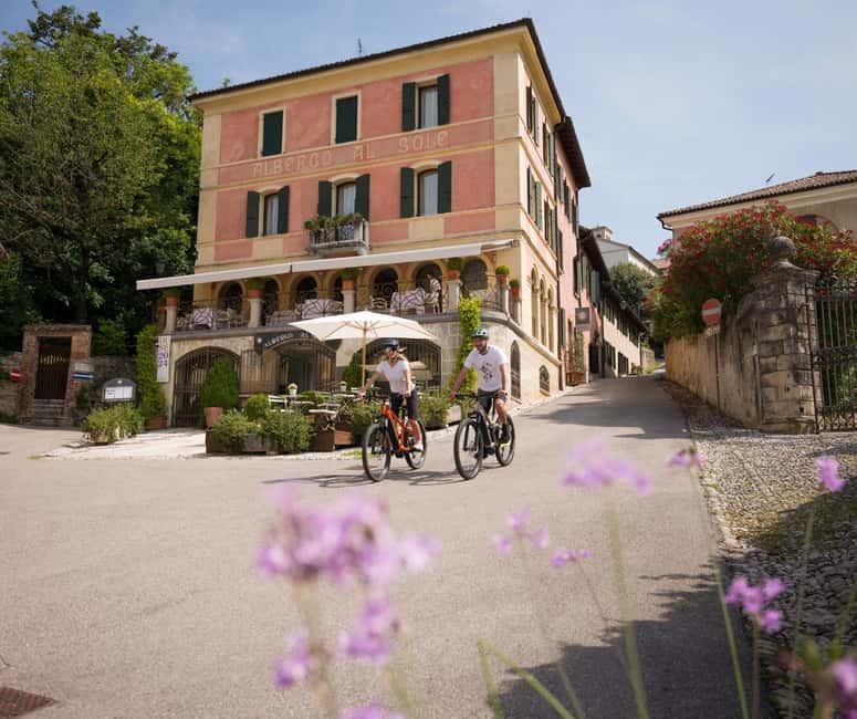 Asolo and the hills: easy e-bike tour - Asolo, with time to stop