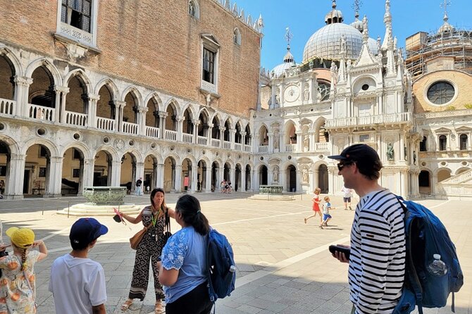 Best Of Venice: Saint Mark's Basilica, Doges Palace with Guide and Gondola Ride - Piazza San Marco, an open-air history lesson