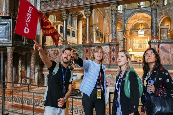 Best Of Venice: Saint Mark's Basilica, Doges Palace with Guide and Gondola Ride - St. Mark’s Basilica, gold overhead