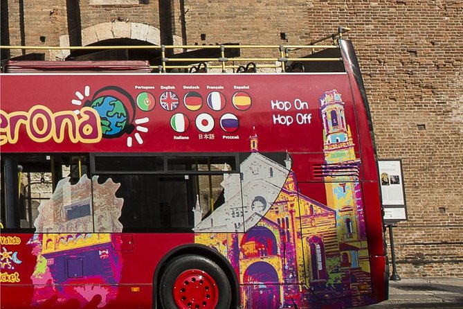 City Sightseeing Verona Hop-On Hop-Off Bus Tour - Route one: Arena, San Zeno and the Roman Theater