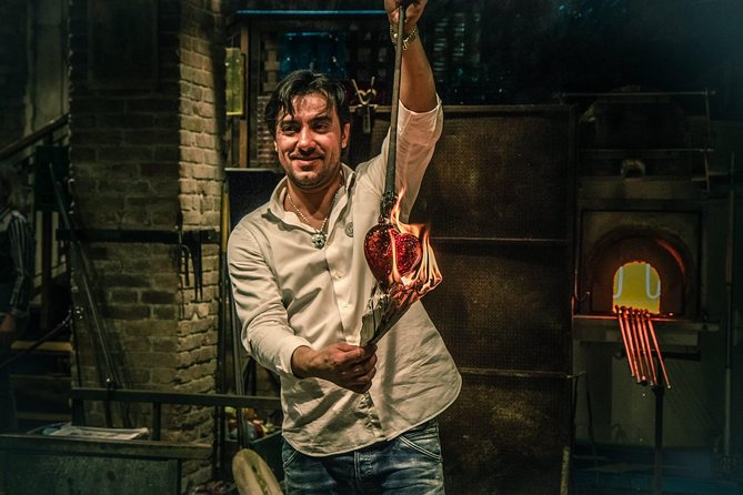 Murano Glass Blowing Demonstration - The Glass Cathedral - Inside the former Santa Chiara church