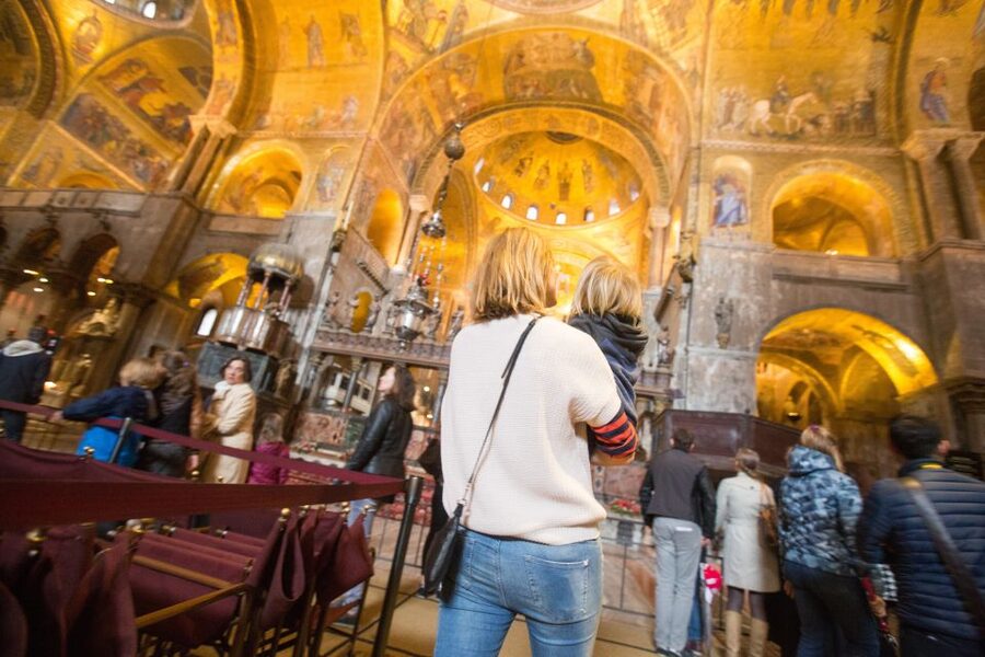 Skip the Line: St. Mark's Basilica Guided Tour - Entering St. Mark’s through St. Peter’s Door