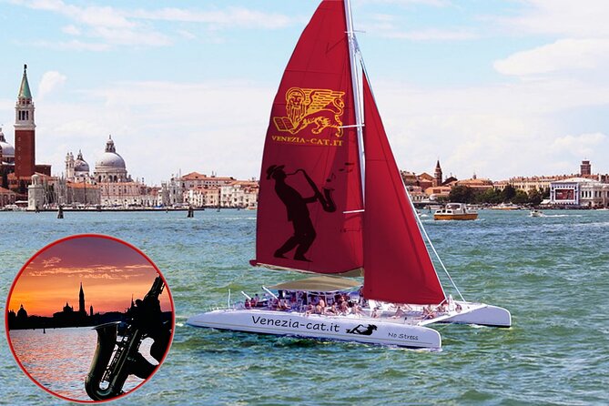Sunset Jazz Catamaran Cruise with Aperitivo and Live Saxophone - At a glance