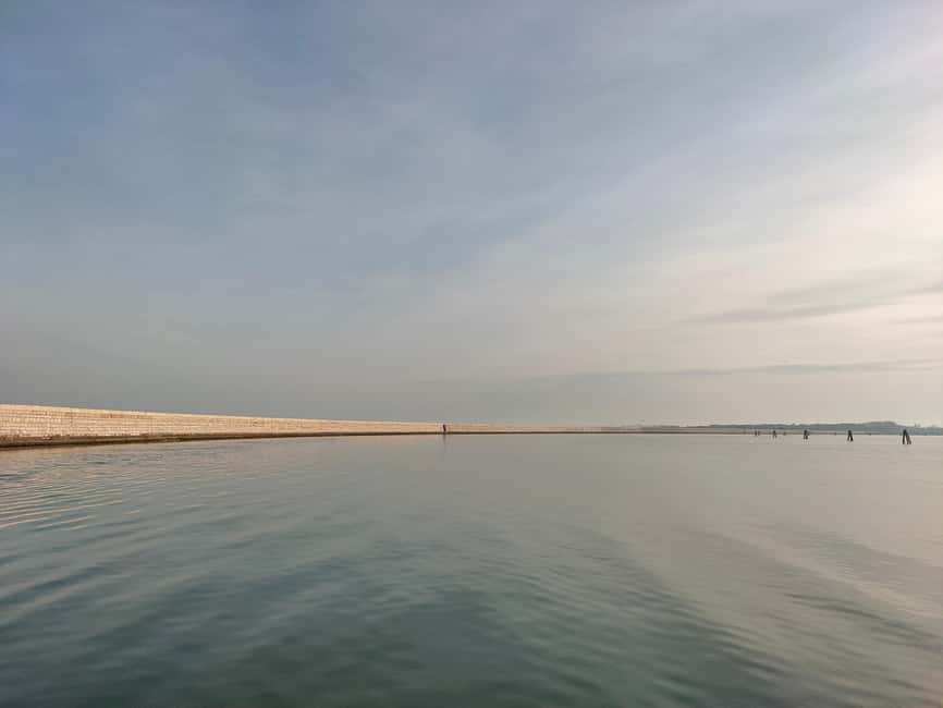 Tour to Pellestrina in a typical lagoon boat from Chioggia - The Murazzi walls and the story of lagoon defenses