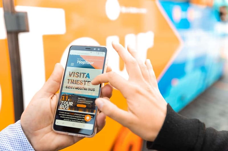 Trieste Bus Tour with Audio Guide - Finding the waterfront departure point