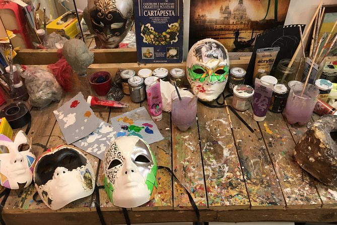 Venetian Carnival Mask Making Class in Venice, Italy - The value of spending $83.44
