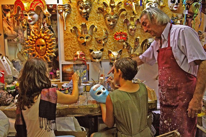 Venetian Carnival Mask Making Class in Venice, Italy - A good break for families and couples