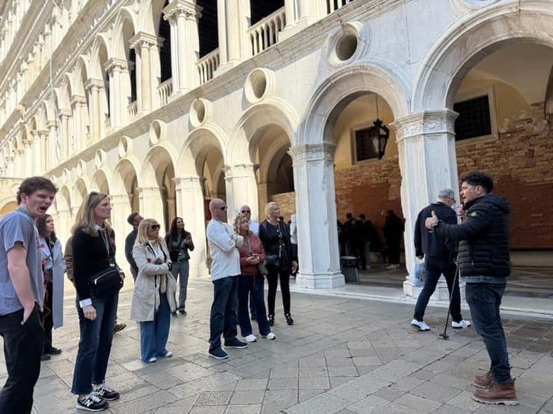 Venice: Doge Palace, San Marco Basilica & Rialto Bridge - Inside Doge’s Palace, Venice’s seat of power