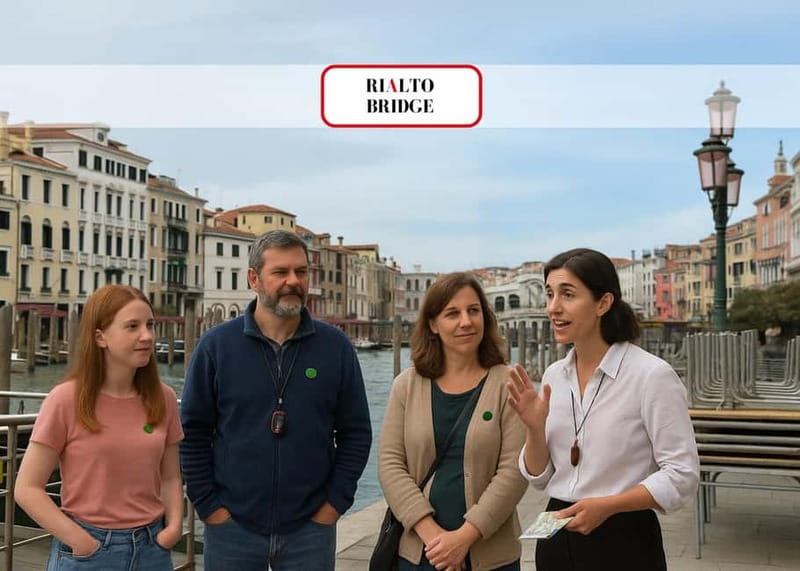 Venice: Doge Palace, San Marco Basilica & Rialto Bridge - A two-hour walk through San Marco and Rialto