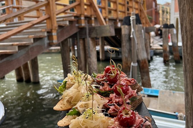 Venice Food Tour with 6+ Tastings with Cicchetti, Spritz & More - Teatro Italia begins with a surprising first stop