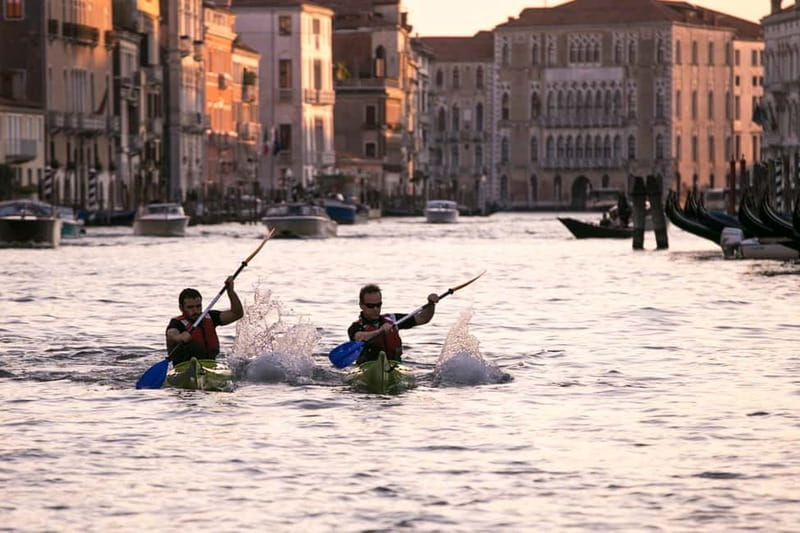 Venice: Guided Canal Kayak Tour at Day, Night, or Sunset - Venice from the water, not the pavement