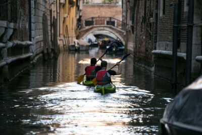 Guided Canal Kayak Tour at Day, Night, or Sunset