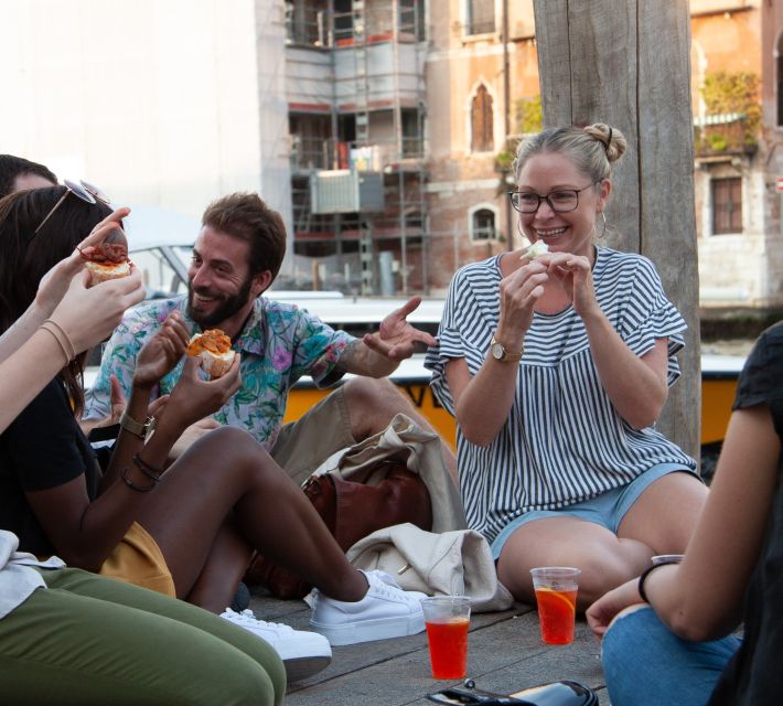 Venice: Local Secrets of Venice Tapas & Wine Walking Tour - Through lanes, bridges, and canals