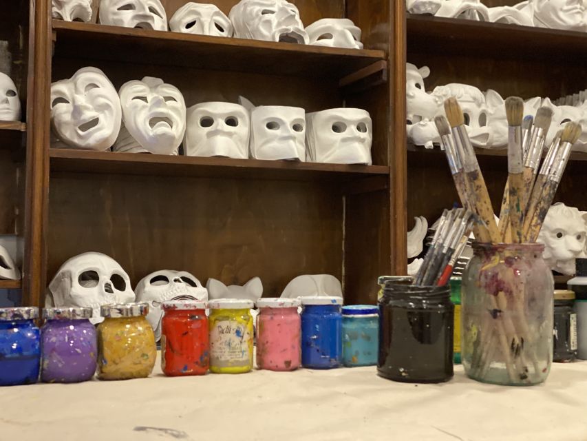 Venice: Paint your own Venetian Mask Workshop - Choosing a mask is part of the fun
