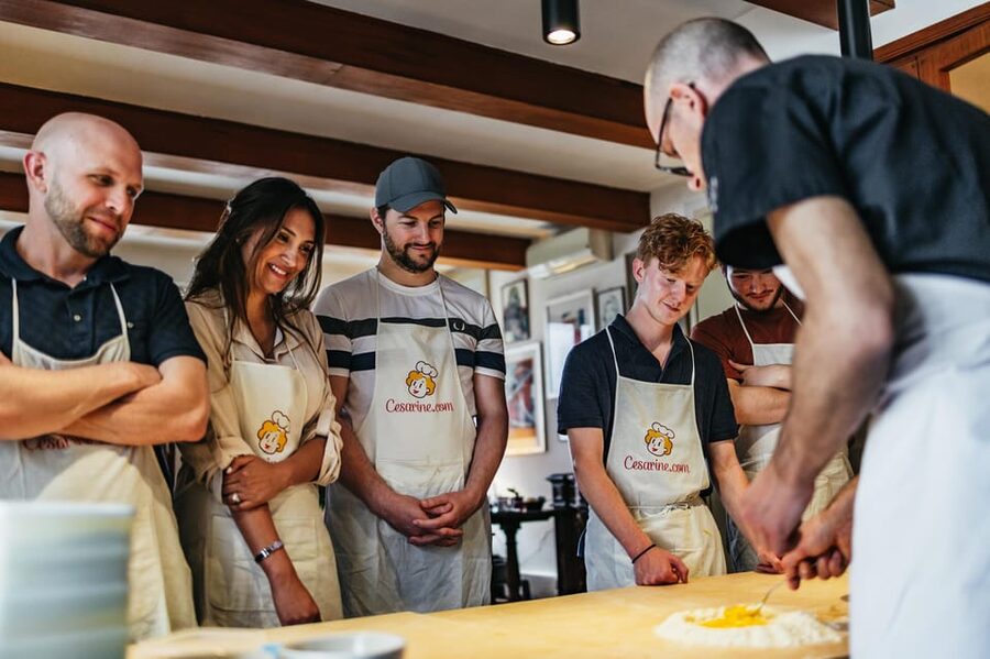 Venice: Pasta and Tiramisu Cooking Class at a Local's Home - Rolling dough and shaping two kinds of pasta