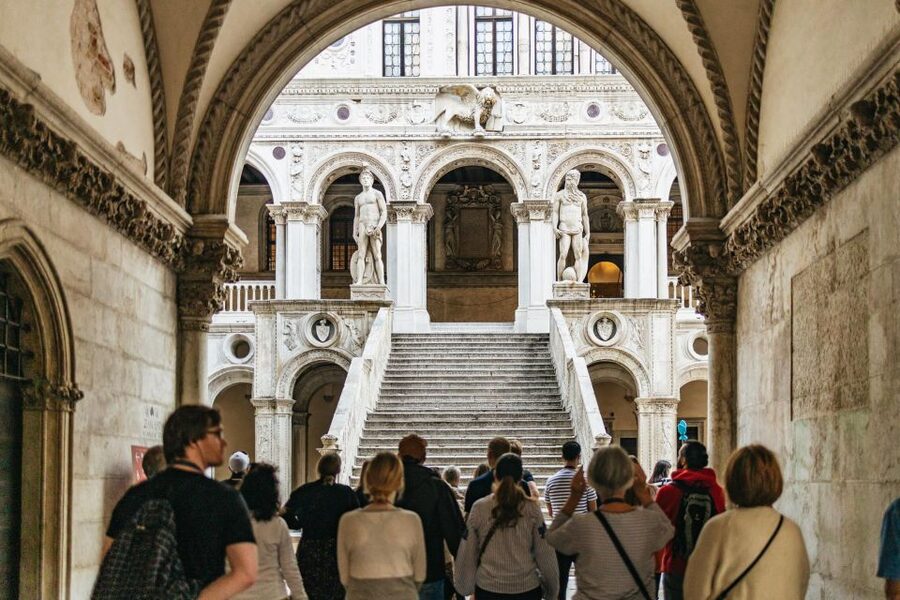 Venice: Private Entry Doge Palace & St. Mark Terraces Tour - St. Mark’s Basilica, beyond the golden surface