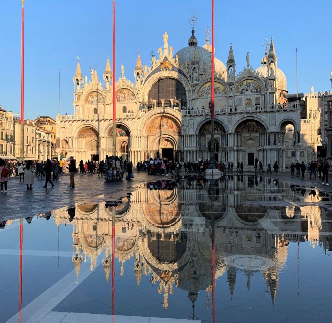 Venice: St. Mark's Basilica Skip-the-Line Entry & Audioguide - Inside, look up at the golden mosaics
