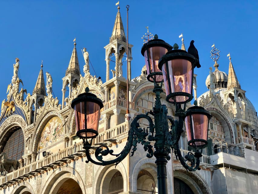 Venice: St. Mark's Basilica Ticket with Audio Guide - Inside the Basilica: Gold, Marble, and Five Domes