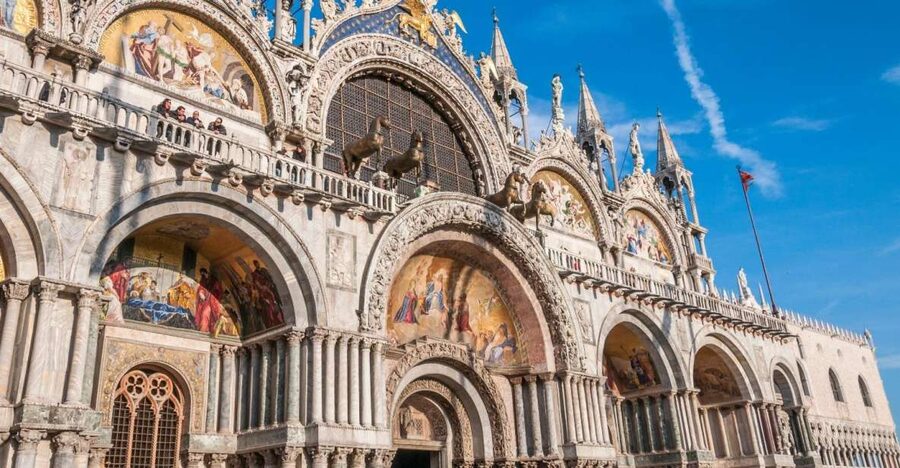 Venice: St. Mark's Basilica Tour with Doge's Palace Option - Starting beneath the Winged Lion