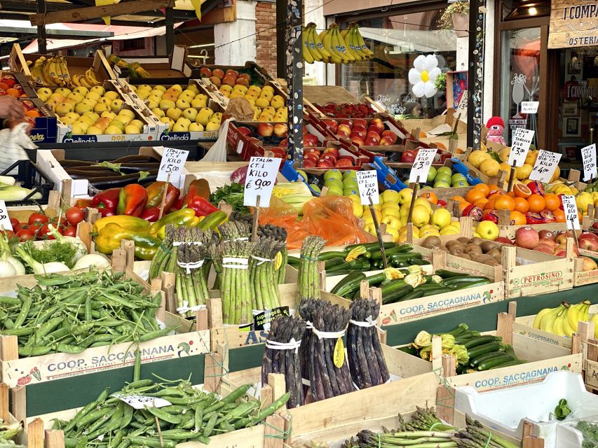 Venice: Street Food Tour with a Local Guide and Tastings - Rialto Market: Start With the Ingredients