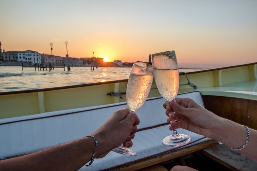 Venice: Sunset Cruise by Typical Venetian Boat - Returning by St. Elena and the Arsenale