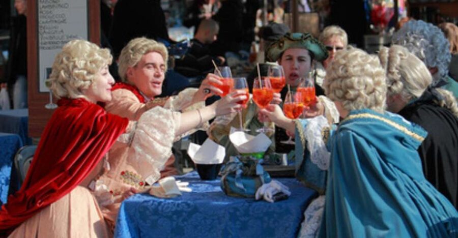 Venice: Venetian Style Carnival Pub Crawl - The guide adds local context
