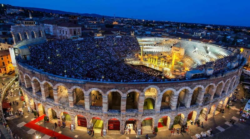 Verona: Arena di Verona Opera Ticket - An ancient arena becomes an opera house