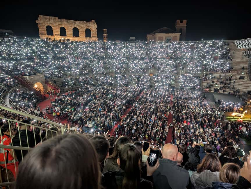 Verona: Arena di Verona Opera Ticket - What the ticket costs, and what you get