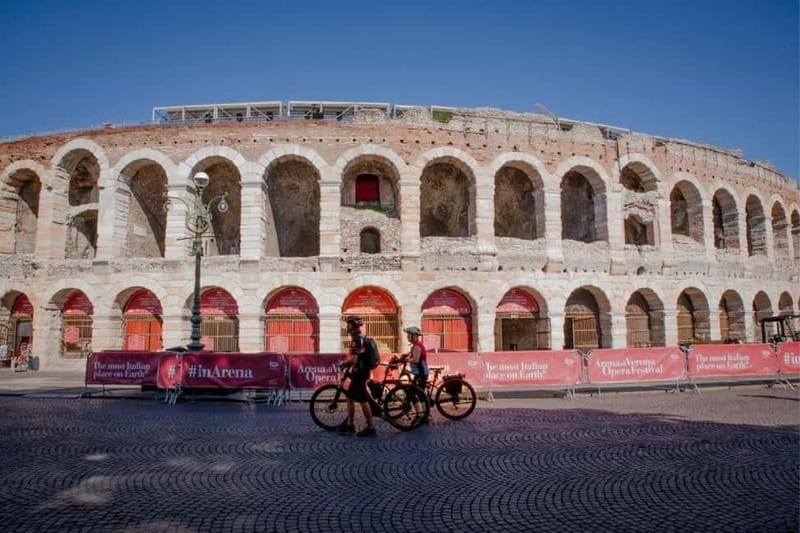Verona: Classic and Hidden Gems Bike Tour - City walls, neighborhood lanes and Roman remains
