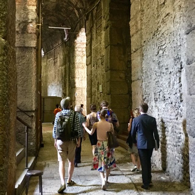 Verona: Priority Access Arena Guided Tour - The arena changes with opera season