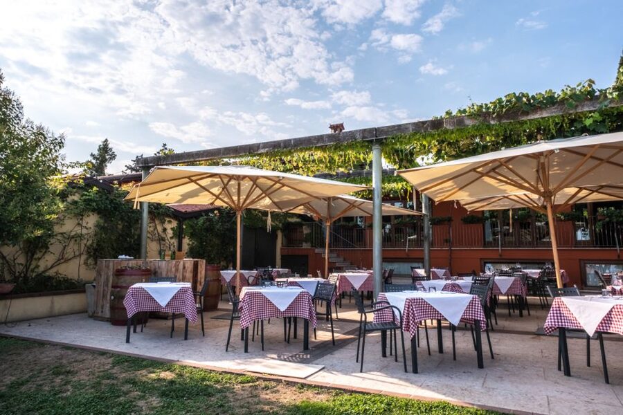 Verona: Wine Tasting with Snacks and Panoramic Views - The terrace is part of the experience